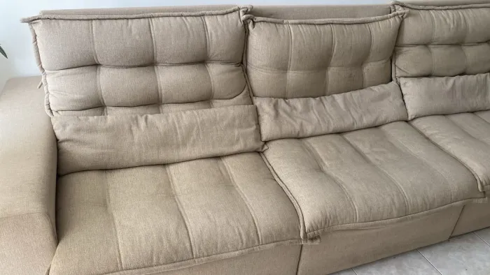 Vendo sofá reclinável e retrátil de 4 lugares 