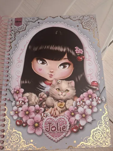 Caderno Jolie Tilibra