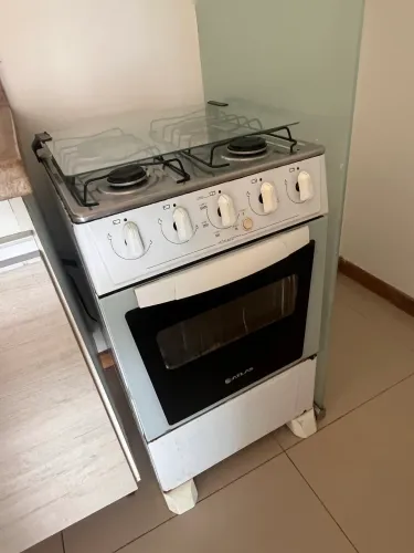 Fogão usado funcionando