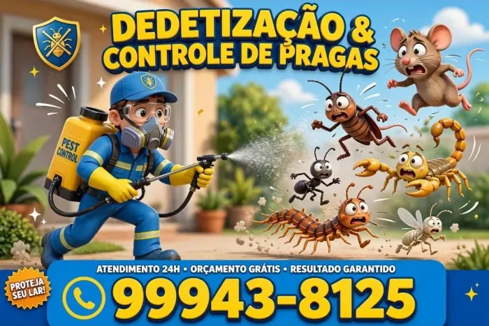 Dedetização com responsabilidade