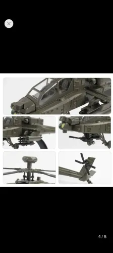 Miniatura helicoptero apache