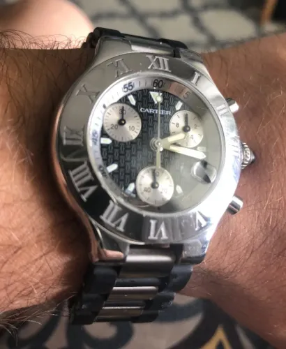 Relogio Cartier Chronoscaph 21