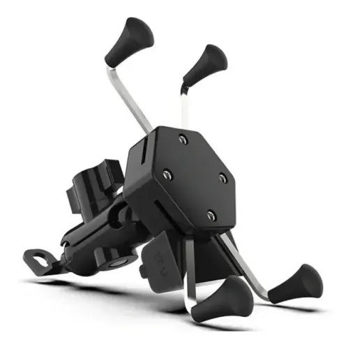 Suporte De celular para Moto Motocicleta com Carregador Usb Gps Articulado