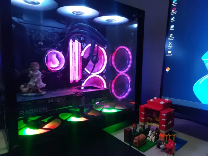 PC GAMER - Ryzen 5, RX 6600 e 32 RAM