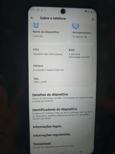 Vende-se moto g 15 fucinando perfeitamente np tem nem um defeito 