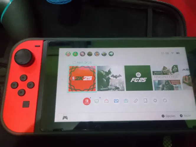 Switch v1 bloqueado 