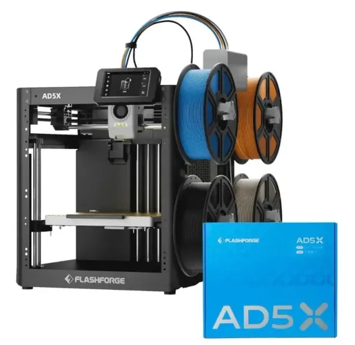 Impressora 3d Flashforge Ad5x + Kit Fechamento Multicolor