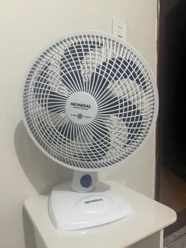 Ventilador Mondial Super Power 40cm VSP-40 Branco - Muito Novo