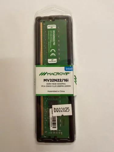 Memória 16GB Macrovip nova