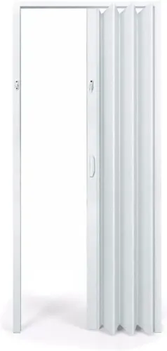 Porta Sanfonada de PVC Branca