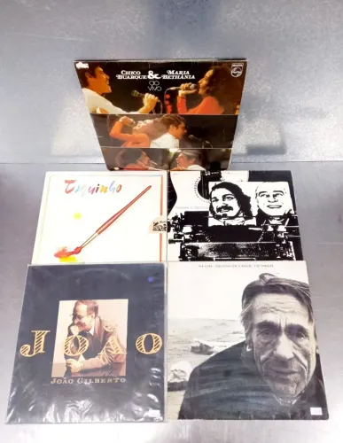 Disco TheCure/Toquinho/Toq&Vinícius/JoãoGilb/Chico&Bethânia