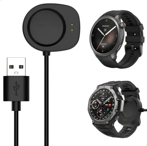 Carregador amazfit t-rex 3 balance smartwatch 