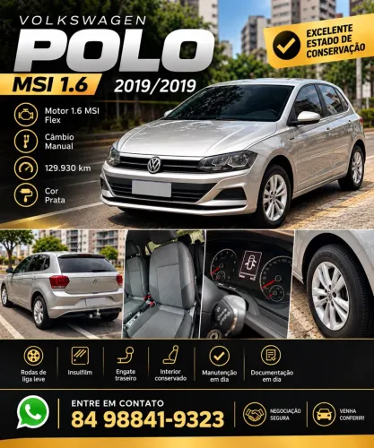 Volkswagen Polo 1.6 MSI Flex 16V 5P 2019