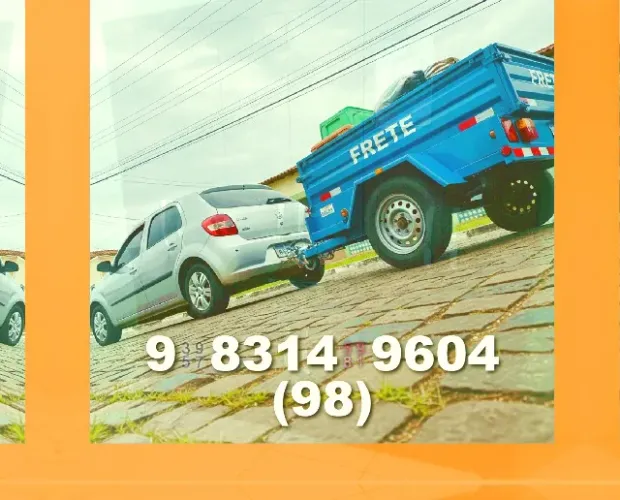 Frete Barato para mudanças! + Transporte+seguro em São Cristóvão!