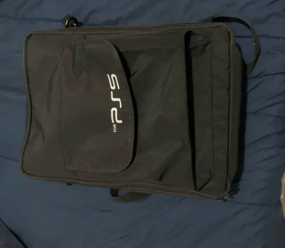 Bolsa mochila para videogame De PS5 etc e uma Case para aguardar controles etc