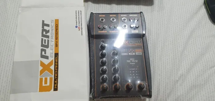 Mesa Expert Mx1 Entrada Mic Aux Mx 1 Crossover Mesa De Audio - troco em modulo