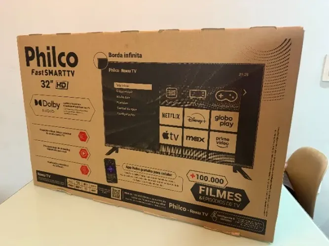 SmartTv 32" polegadas HDMI USB WIFI ( Lacrada e Nota Fiscal)