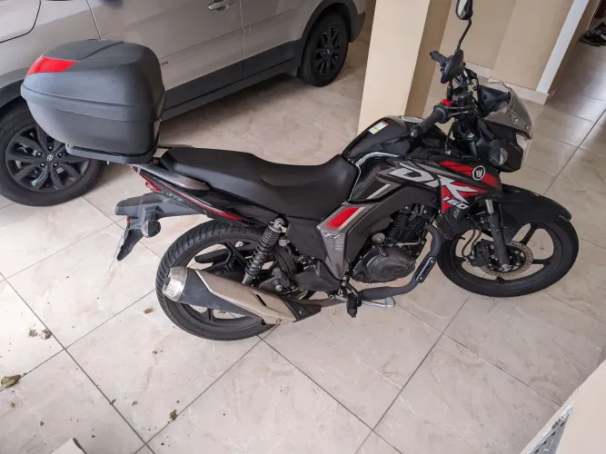 Moto Haojue DK160 S Preta