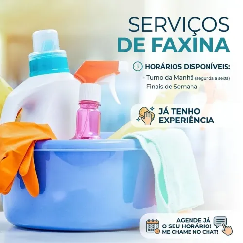 Faço faxina