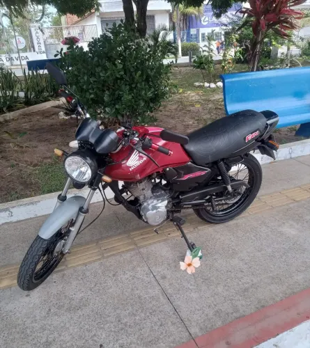 Honda cg 125 arrumada de leilão top.