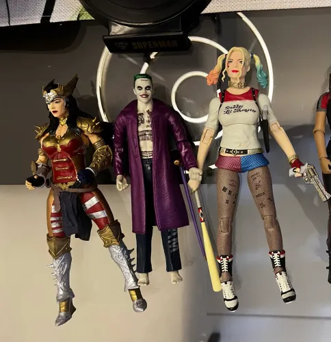 Lote dc Harley quinn arlequina mulher maravilha Wonder Woman joker coringa