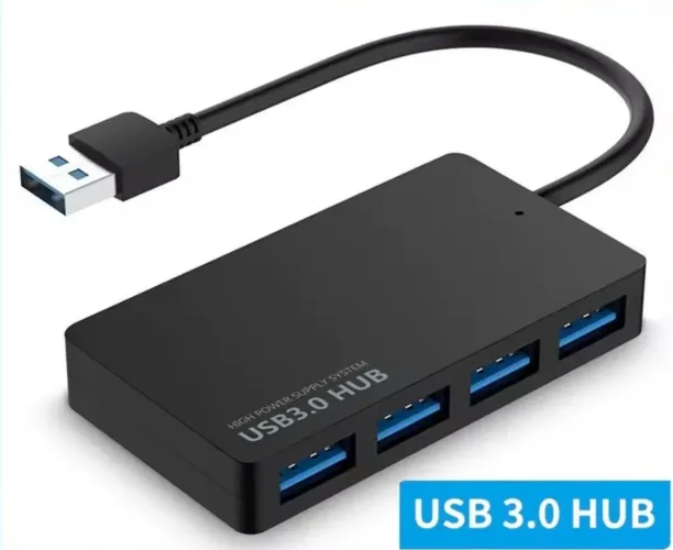 HUB USB-A 3.0 4 em 1