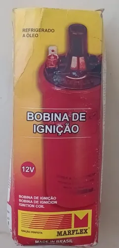 Bobina de Ignição Marflex MB-928077 - 12V - Refrigerada a Óleo - NOVA