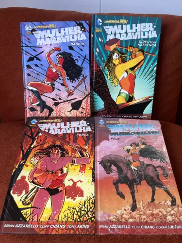 Hqs Mulher Maravilha (Novos 52) - 4 Volumes