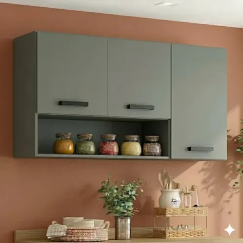 Armário Aéreo Fendi 120cm Frete Grátis