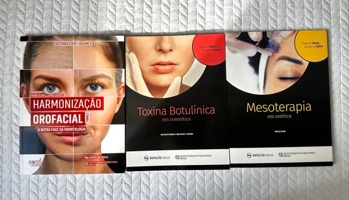 Kit Profissional - Harmonização Orofacial e Estética (3 Livros)