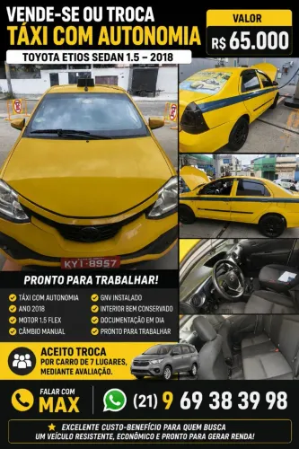 Toyota Etios X Sedan 1.5 Flex 16V 4P Mec. 2018