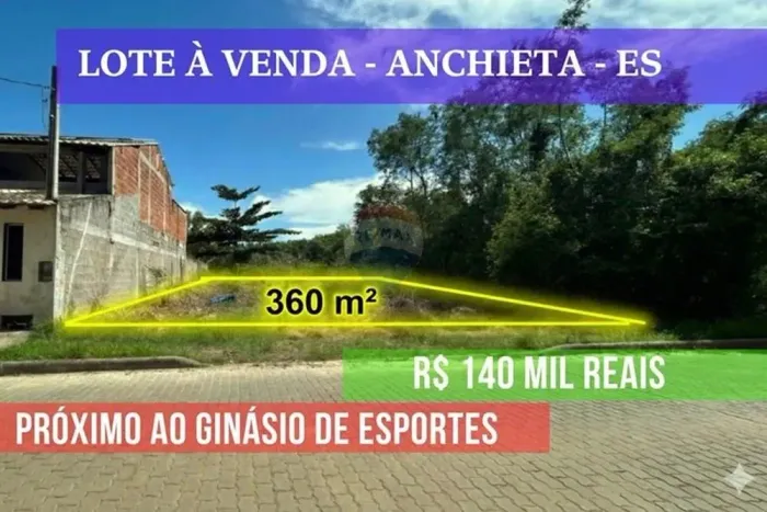 Lote próximo ao Centro de Anchieta