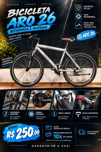 Bicicleta aro 26
