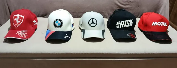Coleção Bonés Automotivos