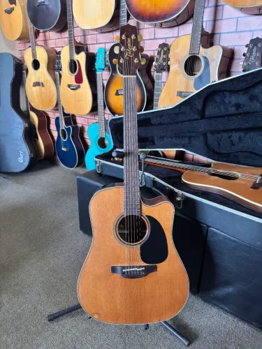 Violão Takamine Japonês P3DC folk elétrico cedro ct4bii ANALISO TROCAS