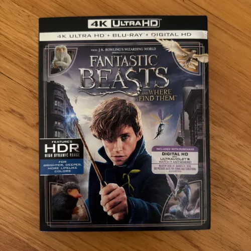 4K Bluray Animais Fantásticos e Onde Habitam Dublado