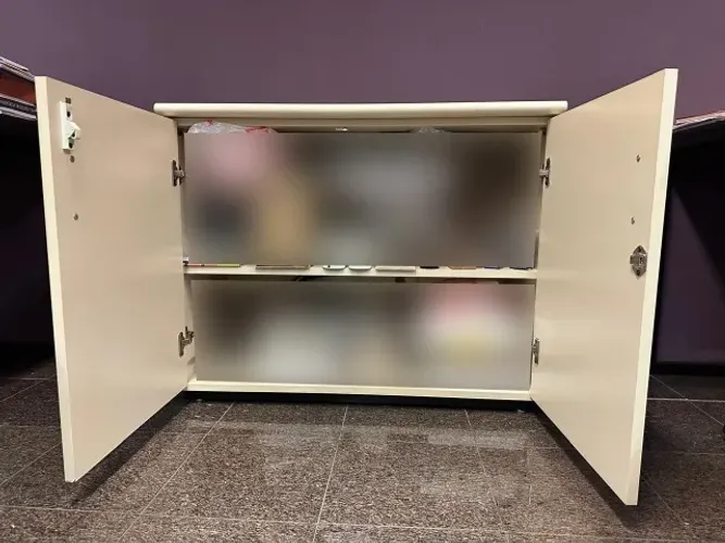 Armário para escritório bege