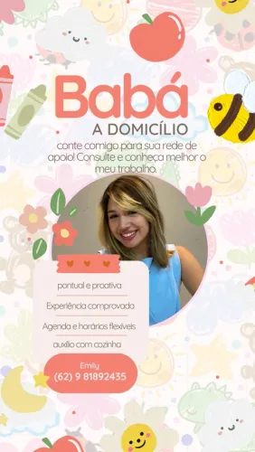 Babá à domicílio