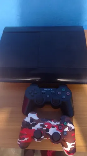 PS3 super slim desbloqueado no Hen 250 GB 