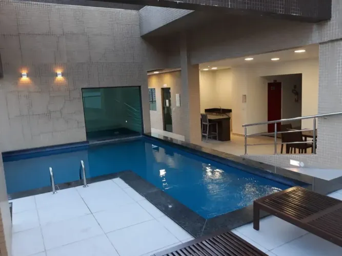 GR ALUGA ED. SMART BOULEVARD - 1 SUITE - MOBILIADO - 1 VAGA - AREA DE LAZER- OPORTUNIDADE 