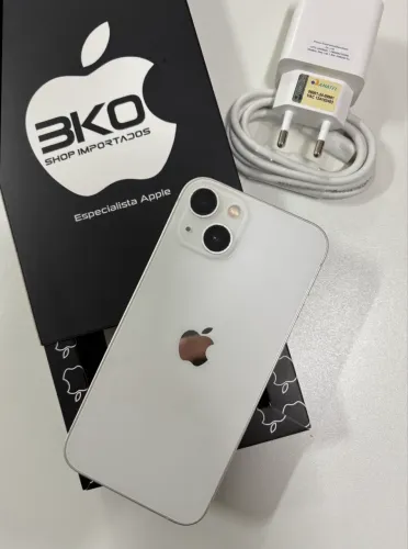 iPhone 13 256Gb Branco impecável e todo original / Loja Física