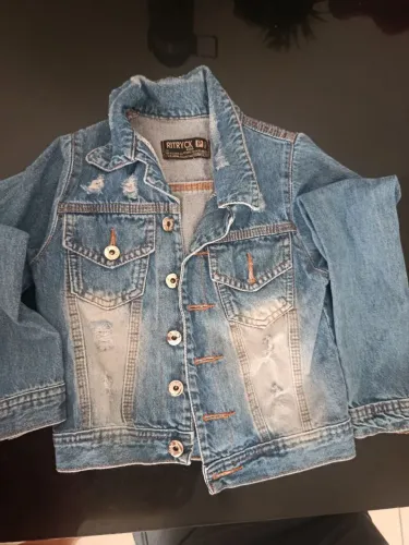 Jaqueta Jeans infantil menina