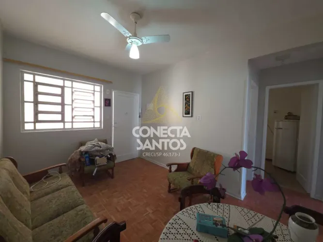 Apartamento com 2 quartos, Itararé, São Vicente, Cod: 2103