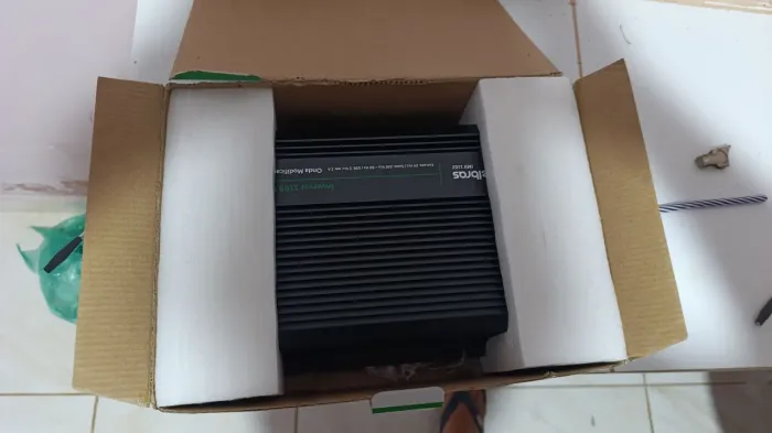 inversor Intelbras 24v 220v 1100w onda senoidal modificada imv1102 nova