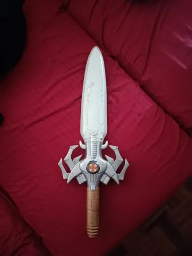 Espada he Man Mattel 2002 acende luz e faz barulho