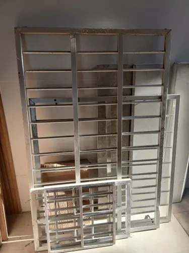 Grade de aluminio