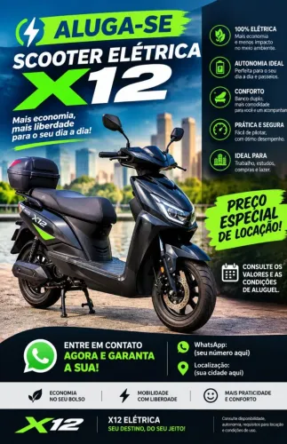 LOCAÇÃO DE SCOOTER ELÉTRICA 