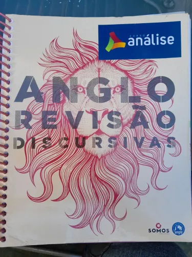 Livro anglo revisão discursivas, seminovo e completo, ideal para o enem e vestibulares.