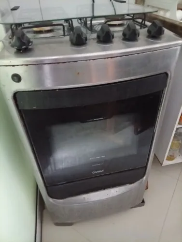 Fogão inox Consul 