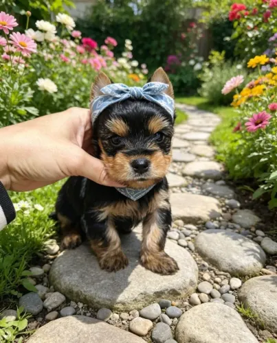 Yorkshire Terrier Exclusiva Beleza e Delicadeza!